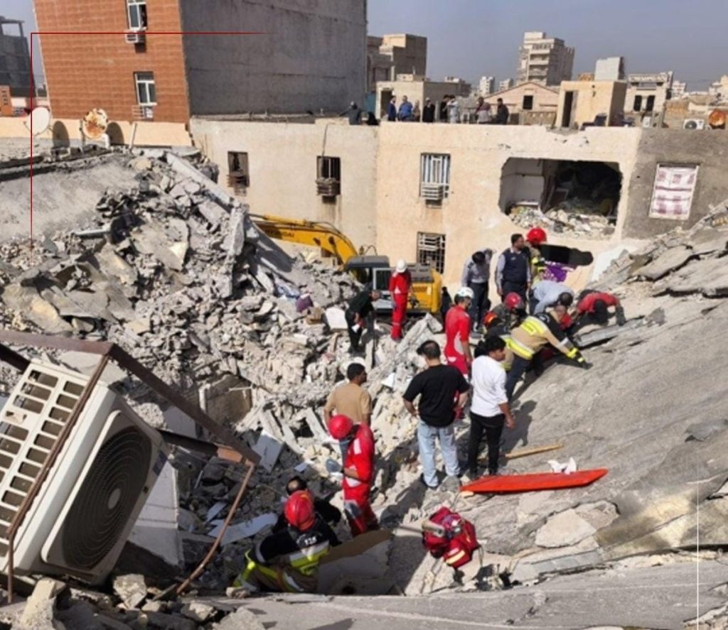 Five Killed in Urban Gas Explosion in Ahwaz