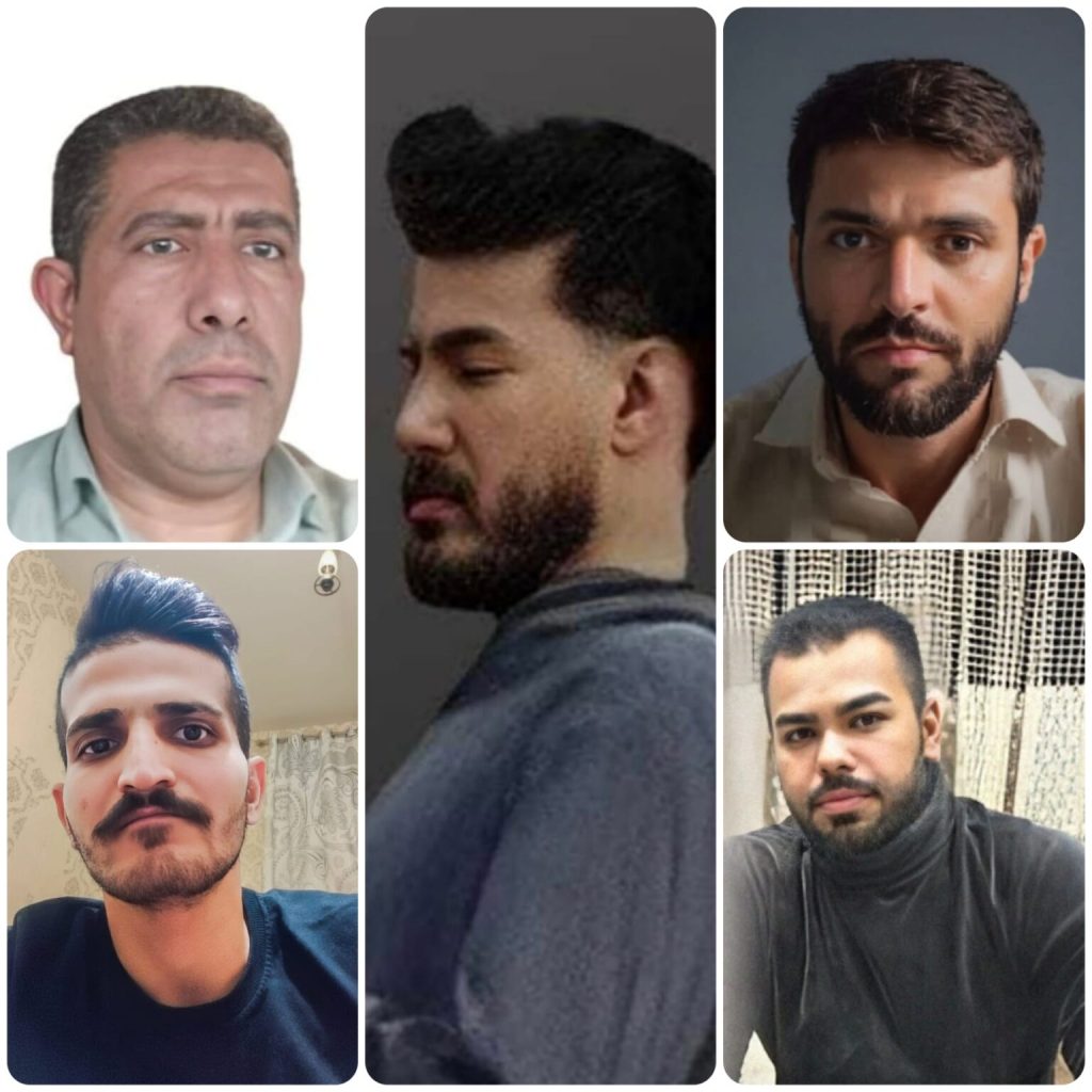 Five Political Prisoners in Sheiban Prison,Face Imminent Risk of Execution