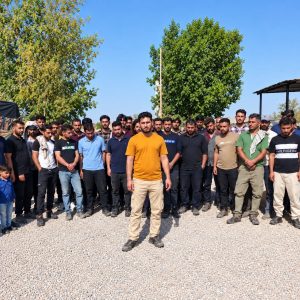Job-Seeking Youth in Qonaitreh (Dezful) Protest Outside Beheshti Agro-Industrial Company