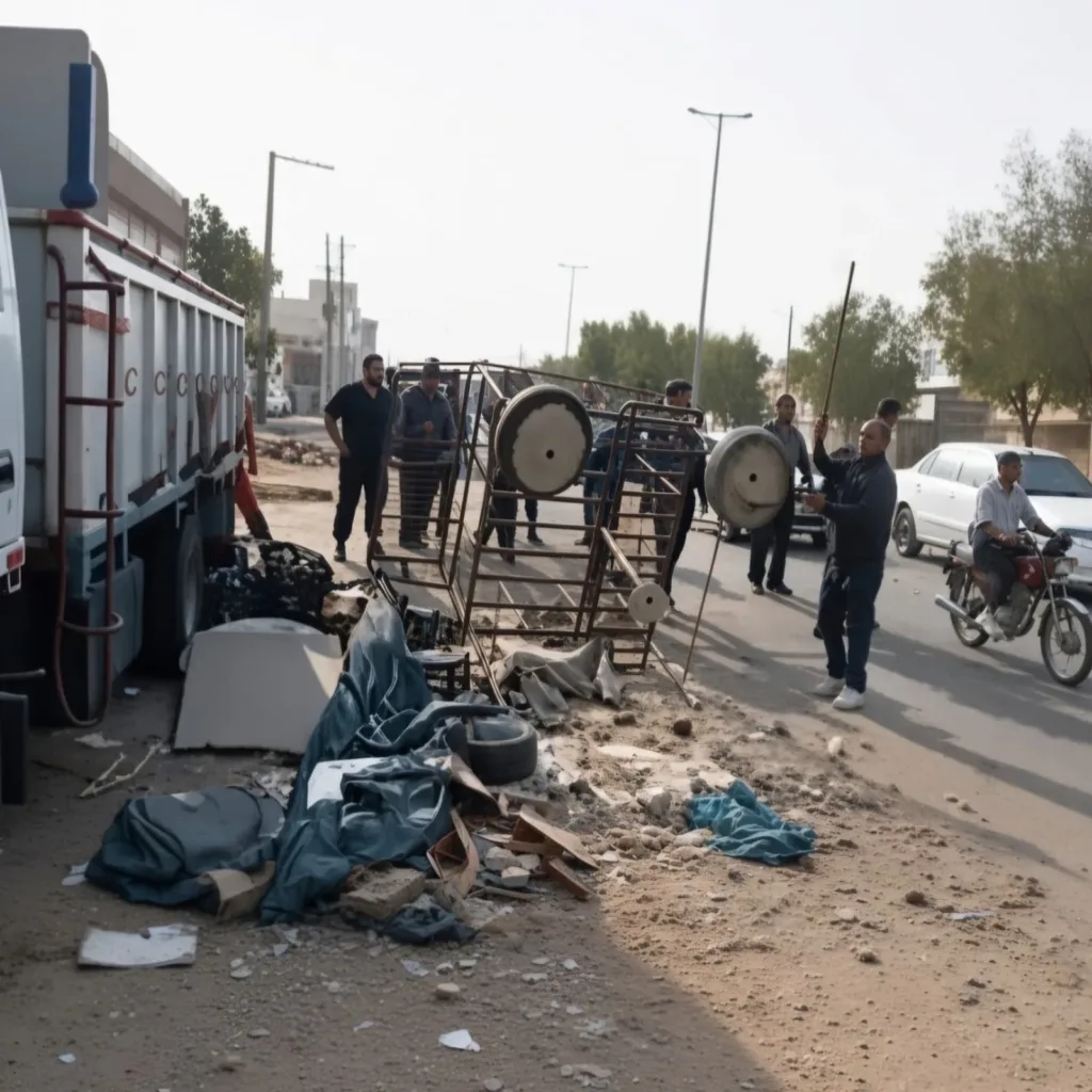 Municipal Authorities in Abadan Violently Dismantle Street Vendors’ Stalls