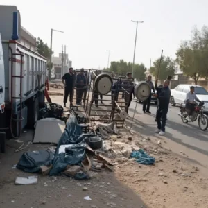 Municipal Authorities in Abadan Violently Dismantle Street Vendors’ Stalls